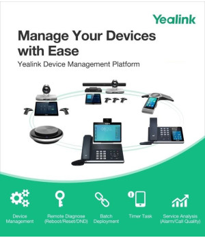 Słuchawki bezprzewodowe Yealink BH70 Bluetooth Mono Teams, moduł USB